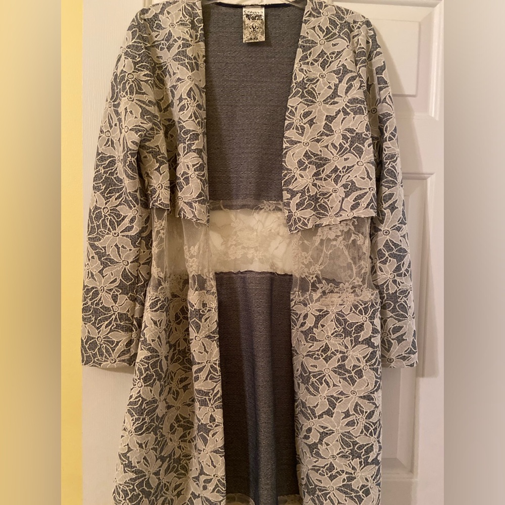 Vocal Brand Navy Shrug